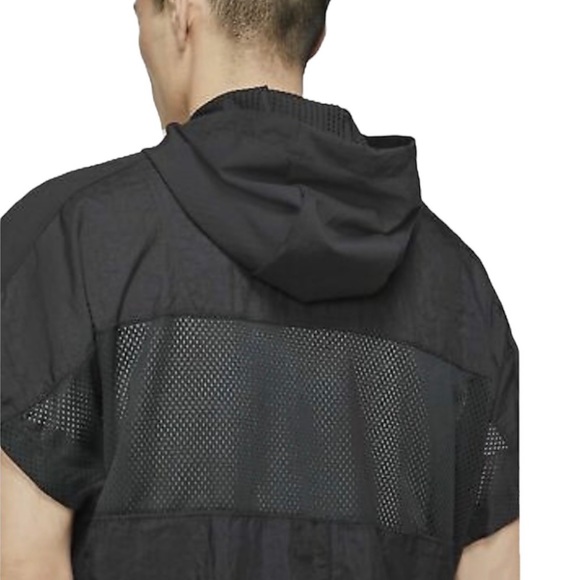 Nike Performance Lightweight 3/4 Zip Training Hooded Jacket - Picture 3 of 6